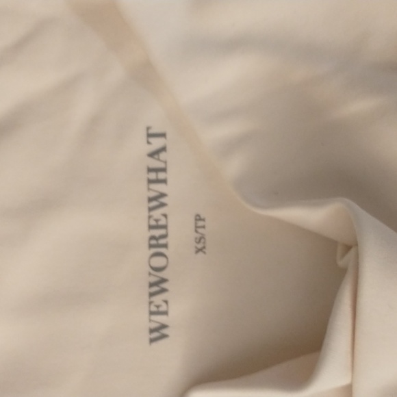 WeWoreWhat Leggings and bralette And Lululemon Chevron Style Capris - Picture 8 of 11